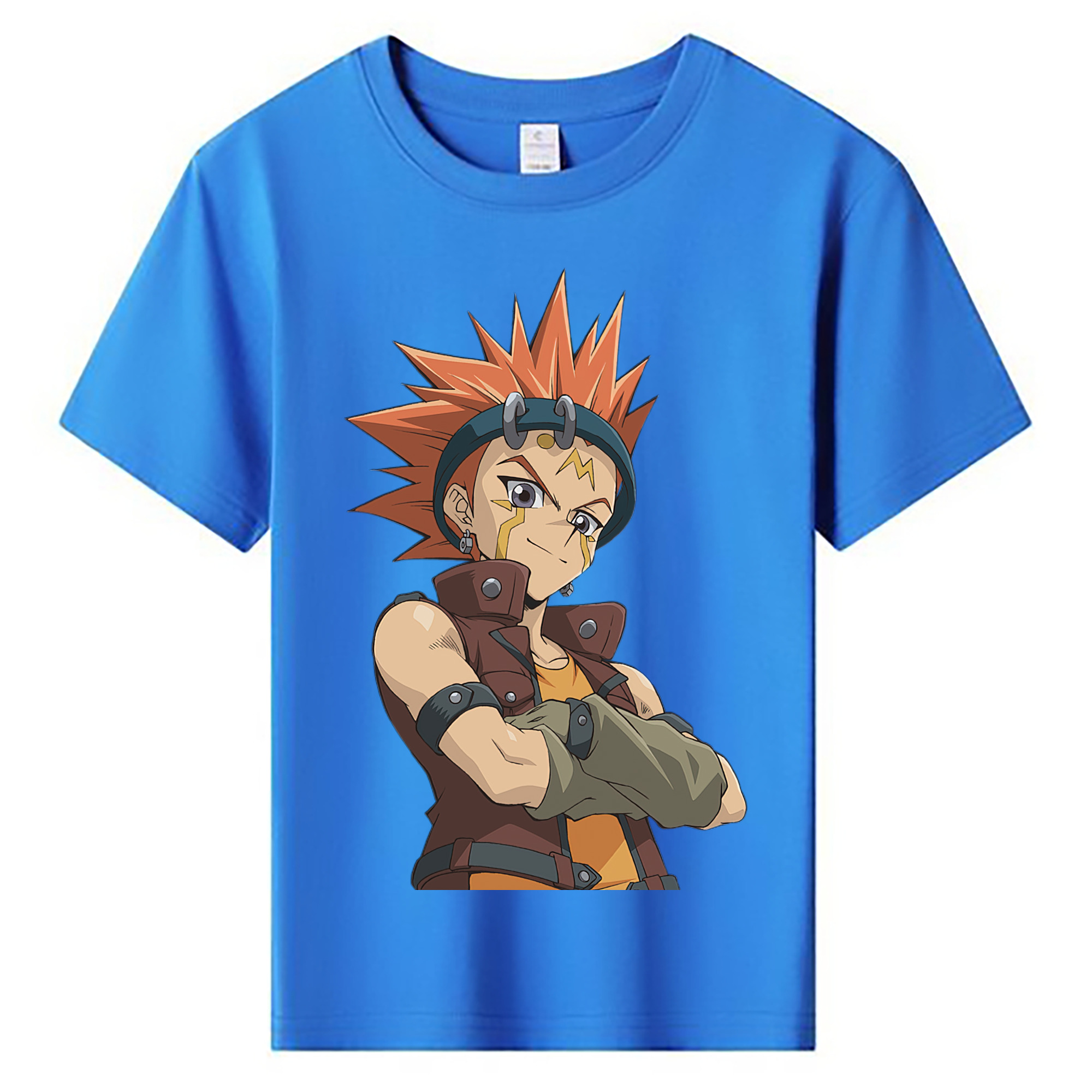（画像用） 遊☆戯☆王 Yu-Gi-Oh! 綿100％キッズTシャツ（フロントプリント）